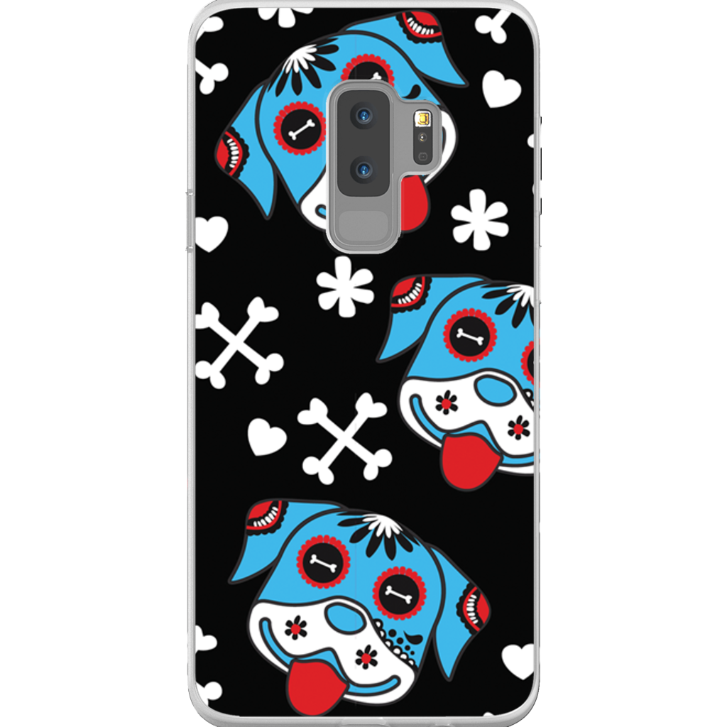 Day of the Dog Blue Phone Cases