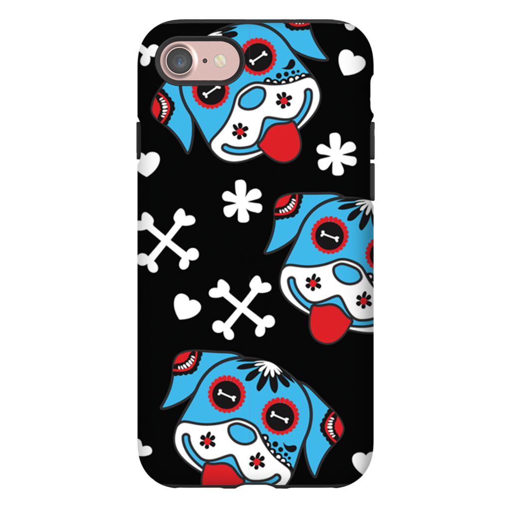 Day of the Dog Blue Phone Cases