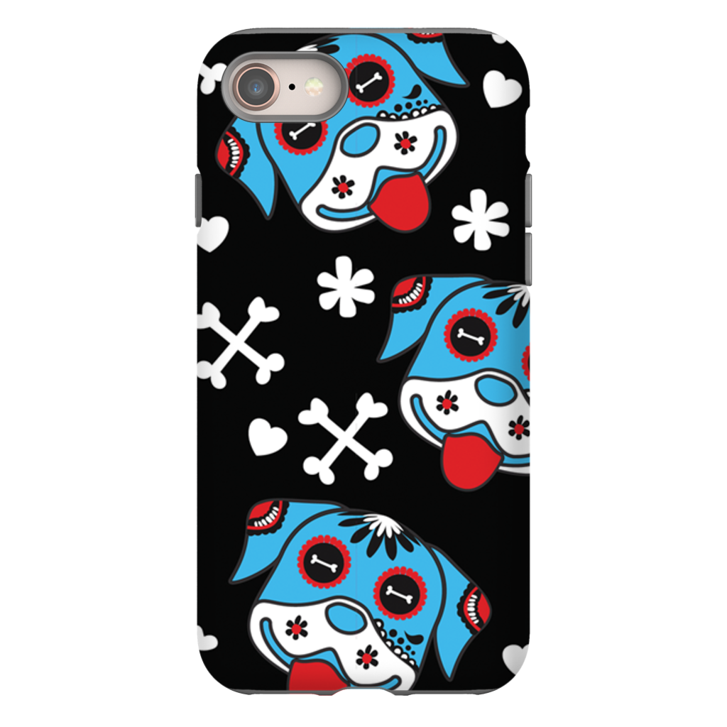 Day of the Dog Blue Phone Cases
