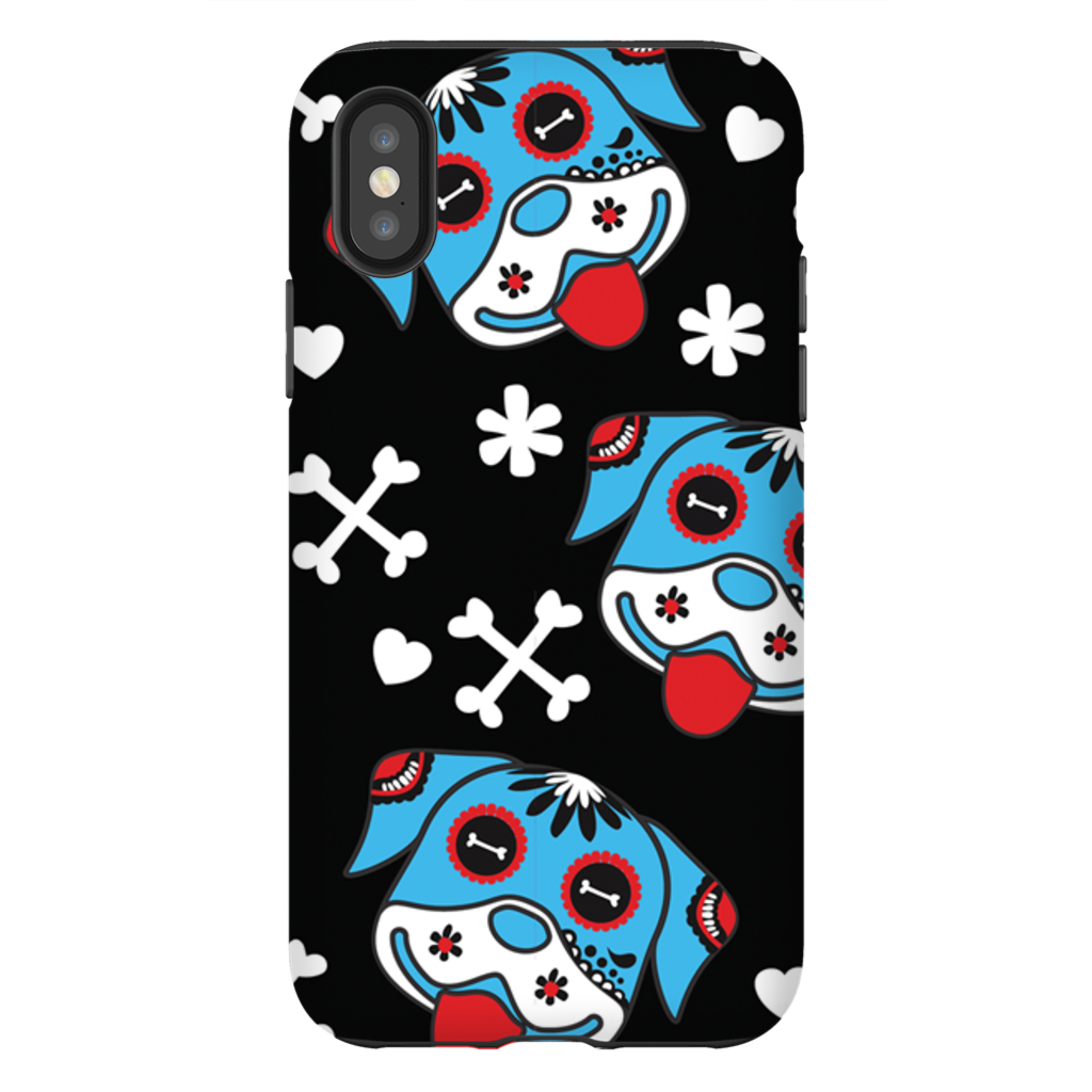 Day of the Dog Blue Phone Cases