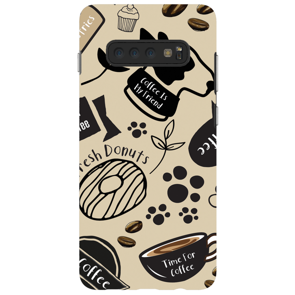 Caffeinated Canine Phone Cases