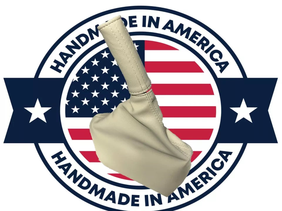 For 2008 2009 2010 2011 2012 2013 2014 2015 2016 Subaru Impreza Outback Crosstrek Parking Hand E Brake Lever Cover Boot In Warm Ivory Tan