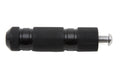 Black Knurled Four Grooved Shifter Peg - 4731