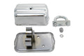 Universal Chrome Spark Plug Holder with Clamps - 19228