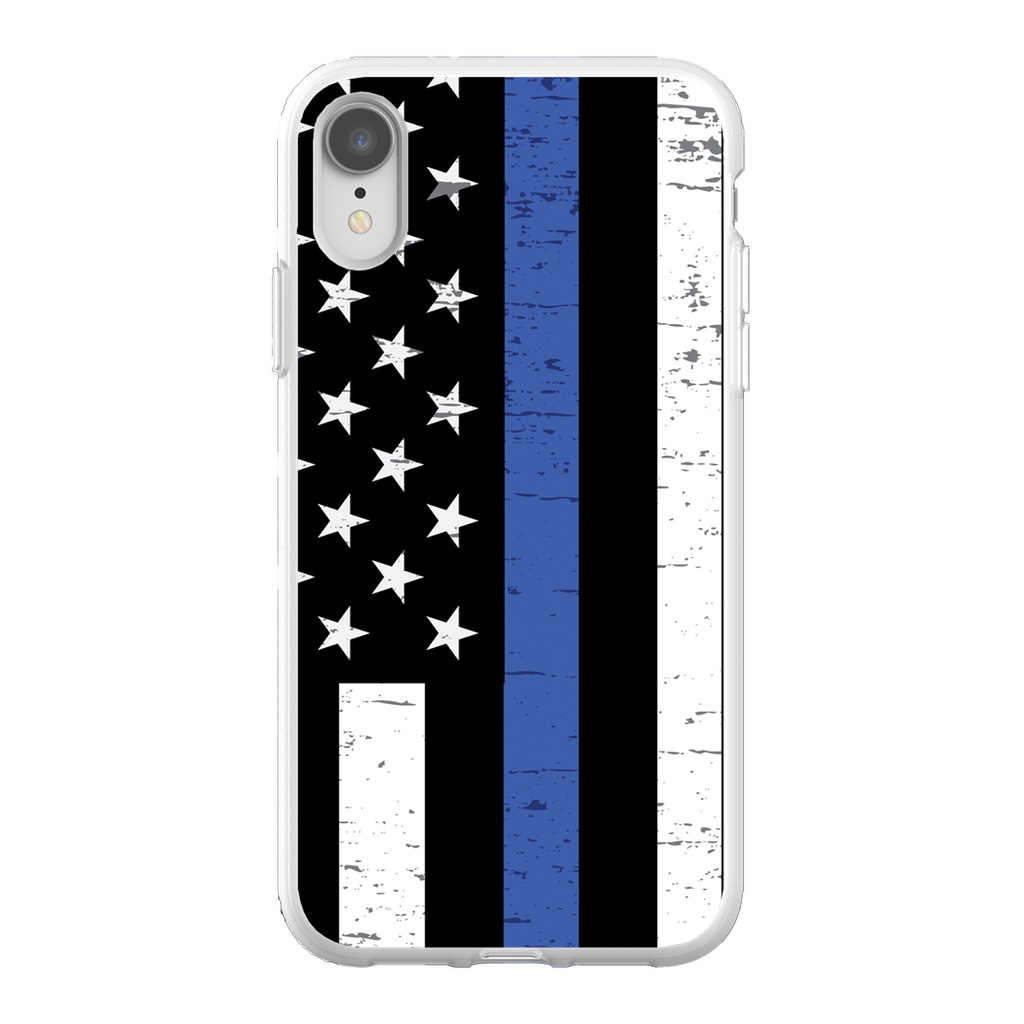 Thin Blue Line Phone Cases