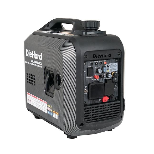 DieHard 2800W Dual Fuel Inverter Generator with CO Alert – Portable Power & Extended Runtime