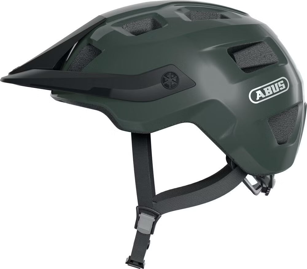 ABUS MoTrip – Helm in Pine Green, Größe L (57–61 cm)