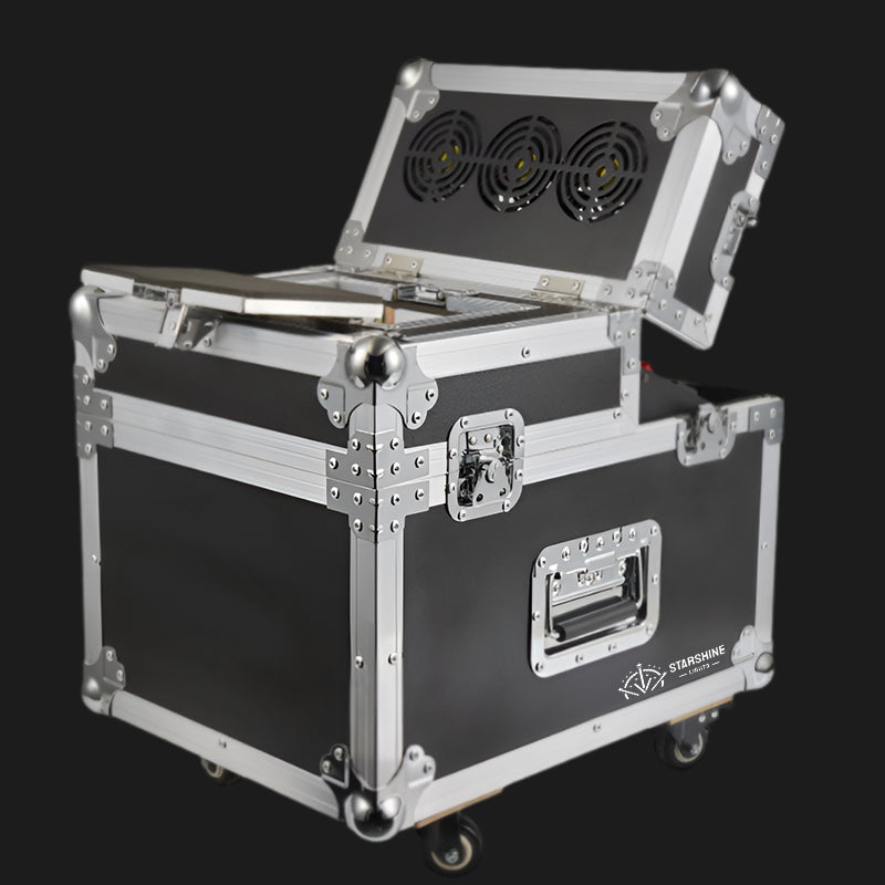 E5 DMX Double Head Haze Machine 600W for Stage & Laser Lights