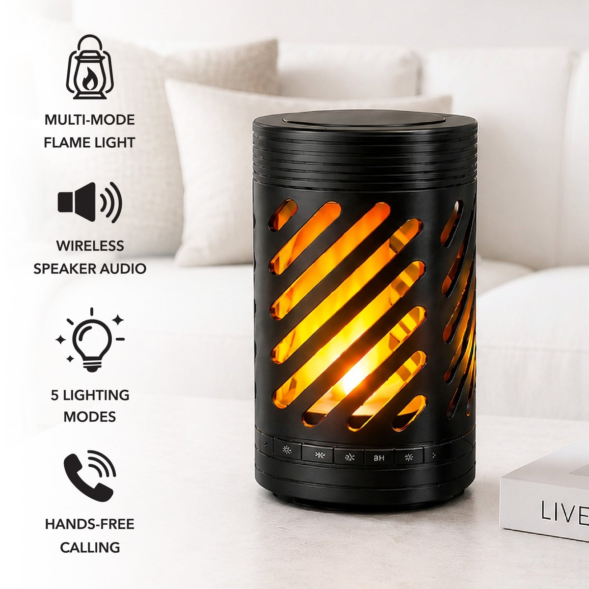 Ambient Lantern Speaker + Waterproof Wireless Speaker