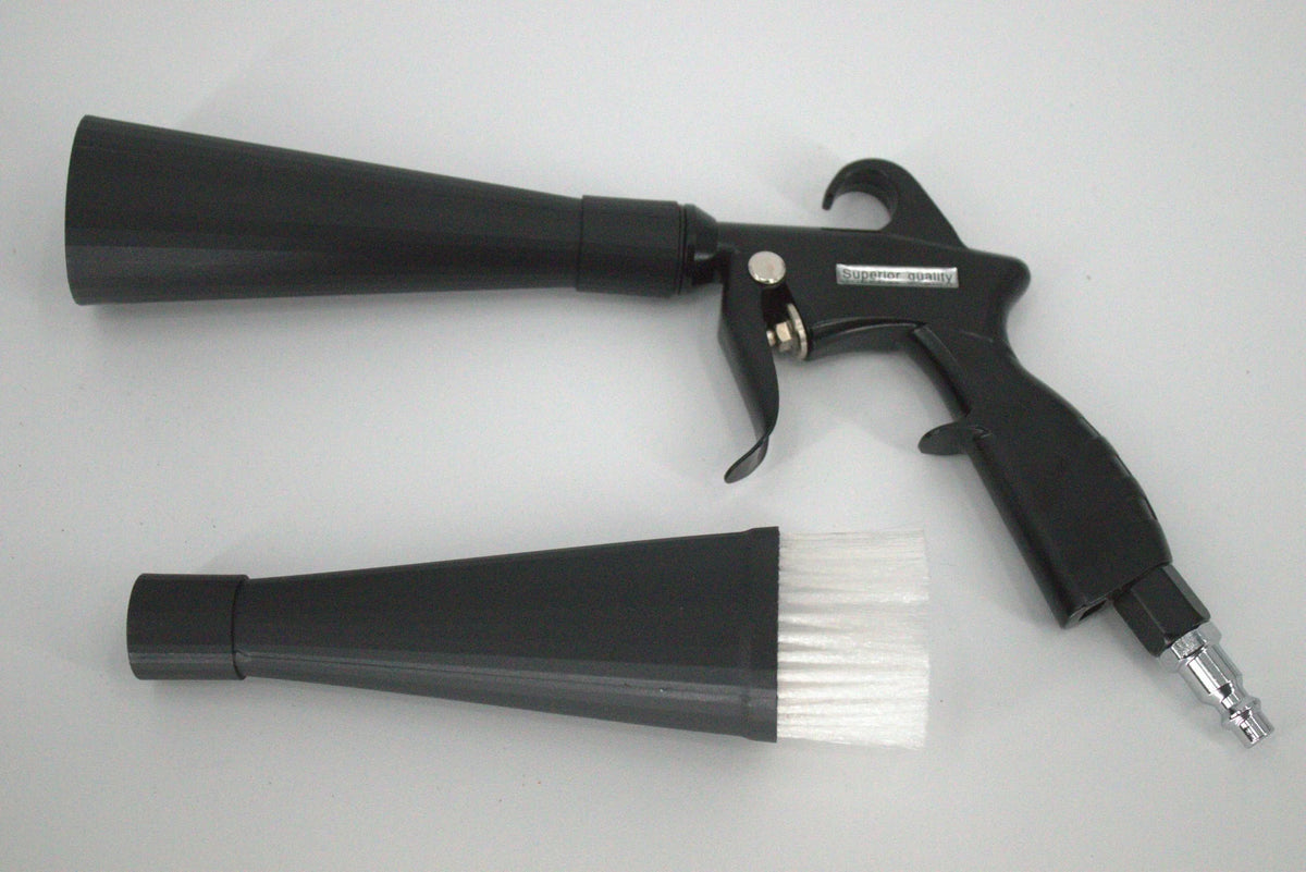 Dry Air Gun for Interior Car and Truck Cleaning Tool