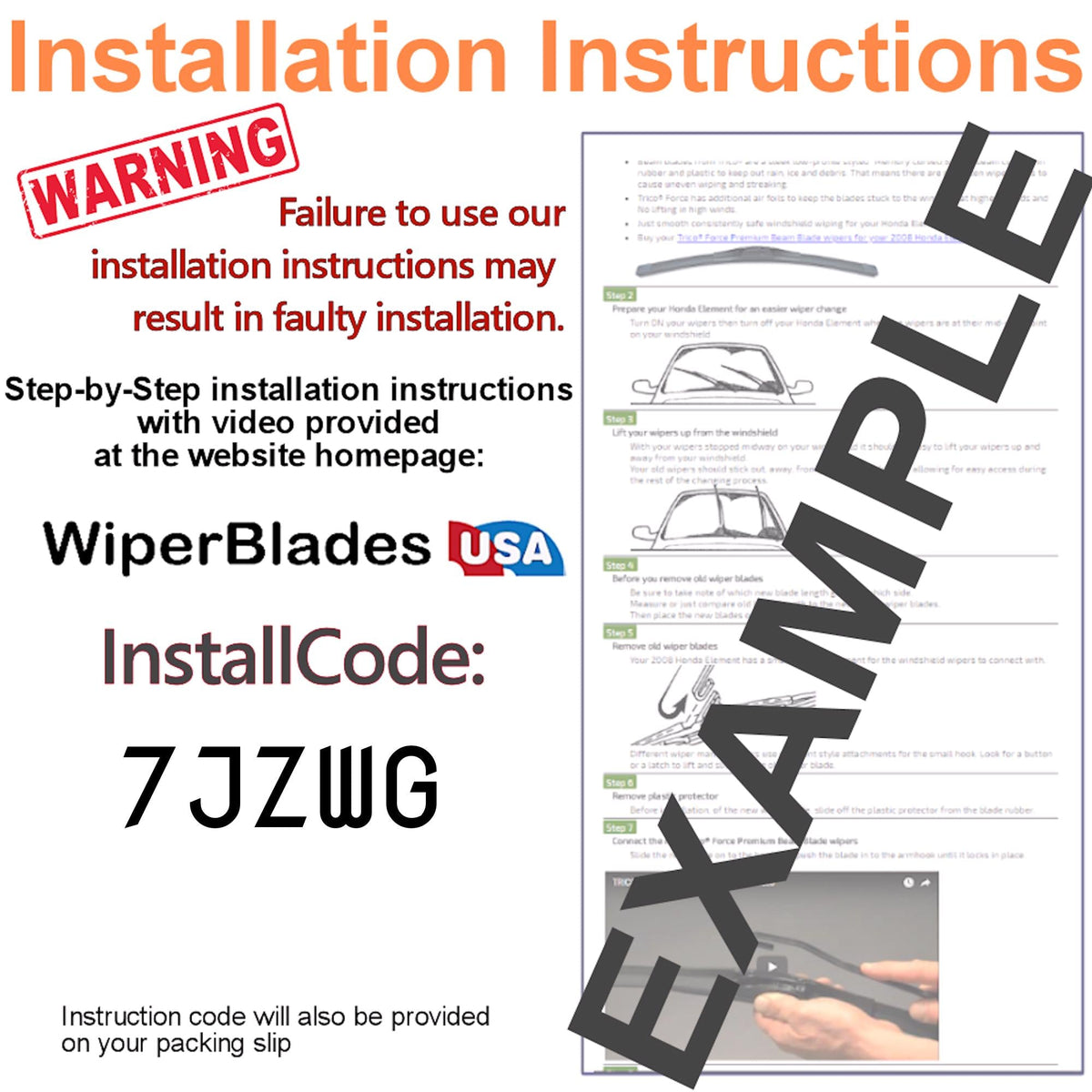 2007 Lexus IS250 Wiper Blades Set w/1yr Warranty (Set of 2) Pulse Beam Wipers