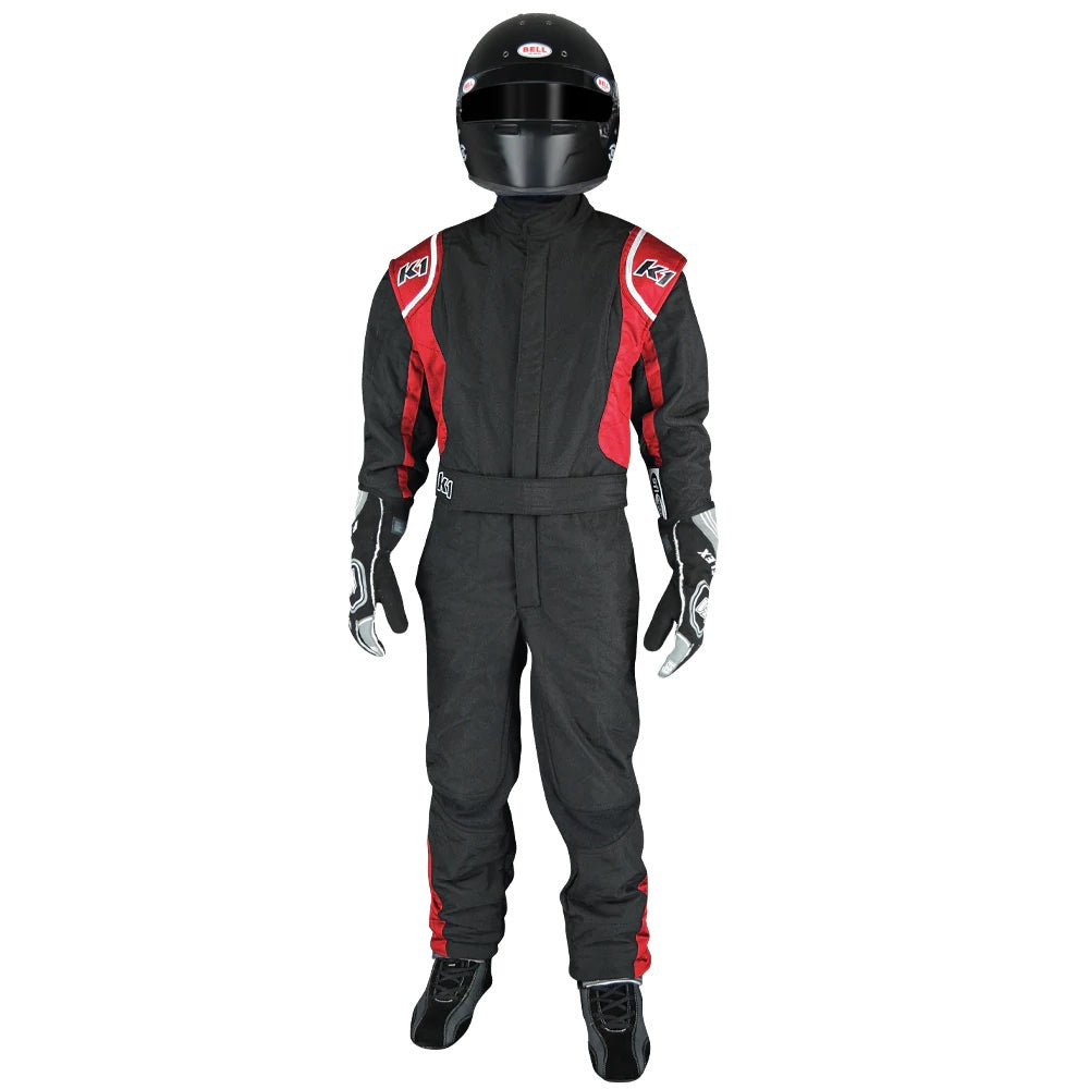 Suit Precision II 4X- Small Black/Red - 20PRYNR4XS