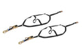 Dragster Front Nets Only Pair Flat Snap Hooks - 111501