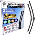 2001 Chevrolet Metro Wiper Blades w/1yr Wear Warranty (Set of 2) Wipers