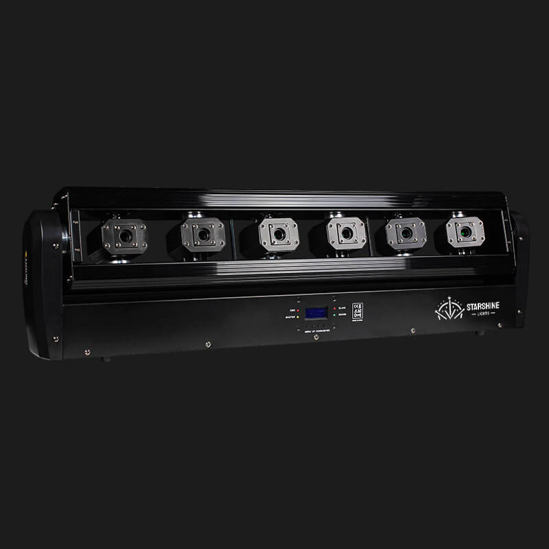 B6 DMX512 RGB Moving Head Laser Bar Light 6000mW for Bars