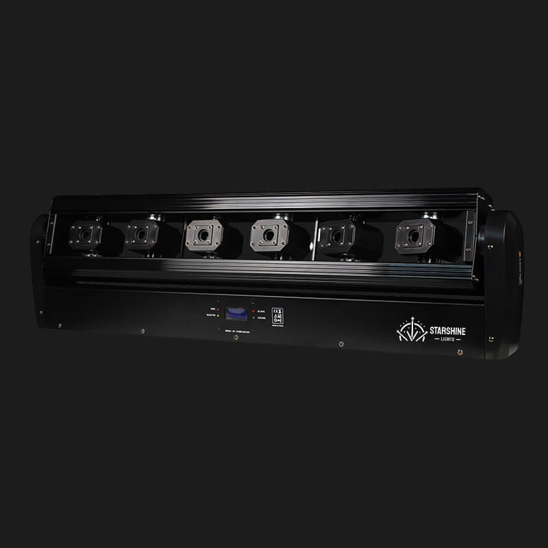 B6 DMX512 RGB Moving Head Laser Bar Light 6000mW for Bars