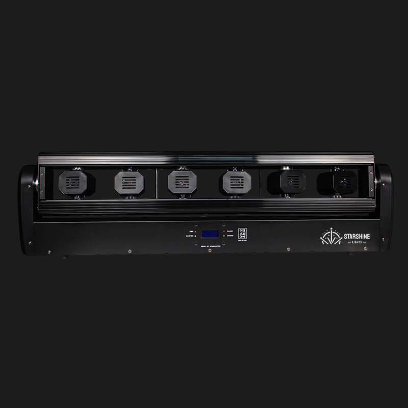 B6 DMX512 RGB Moving Head Laser Bar Light 6000mW for Bars