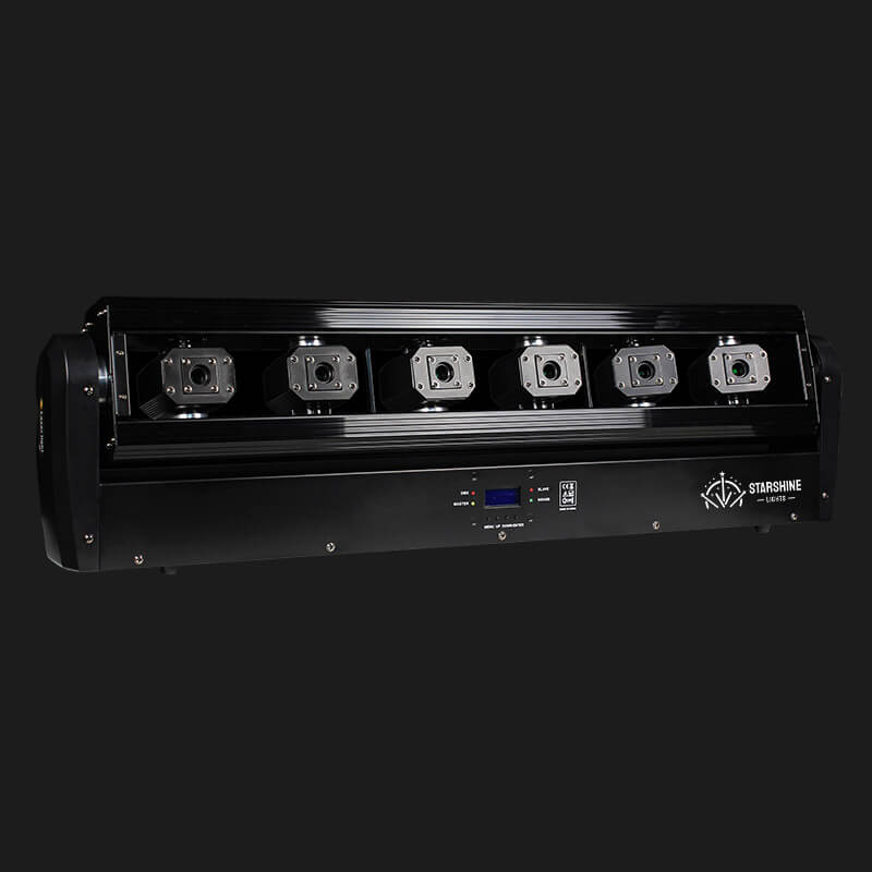 B6 DMX512 RGB Moving Head Laser Bar Light 6000mW for Bars