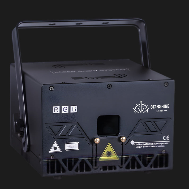 T1 DMX ILDA RGB Laser Display Projector 6W/8W for DJs