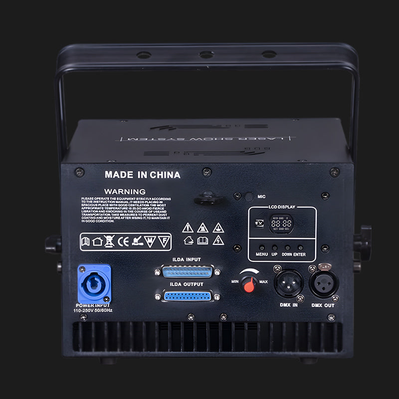 T1 DMX ILDA RGB Laser Display Projector 6W/8W for DJs