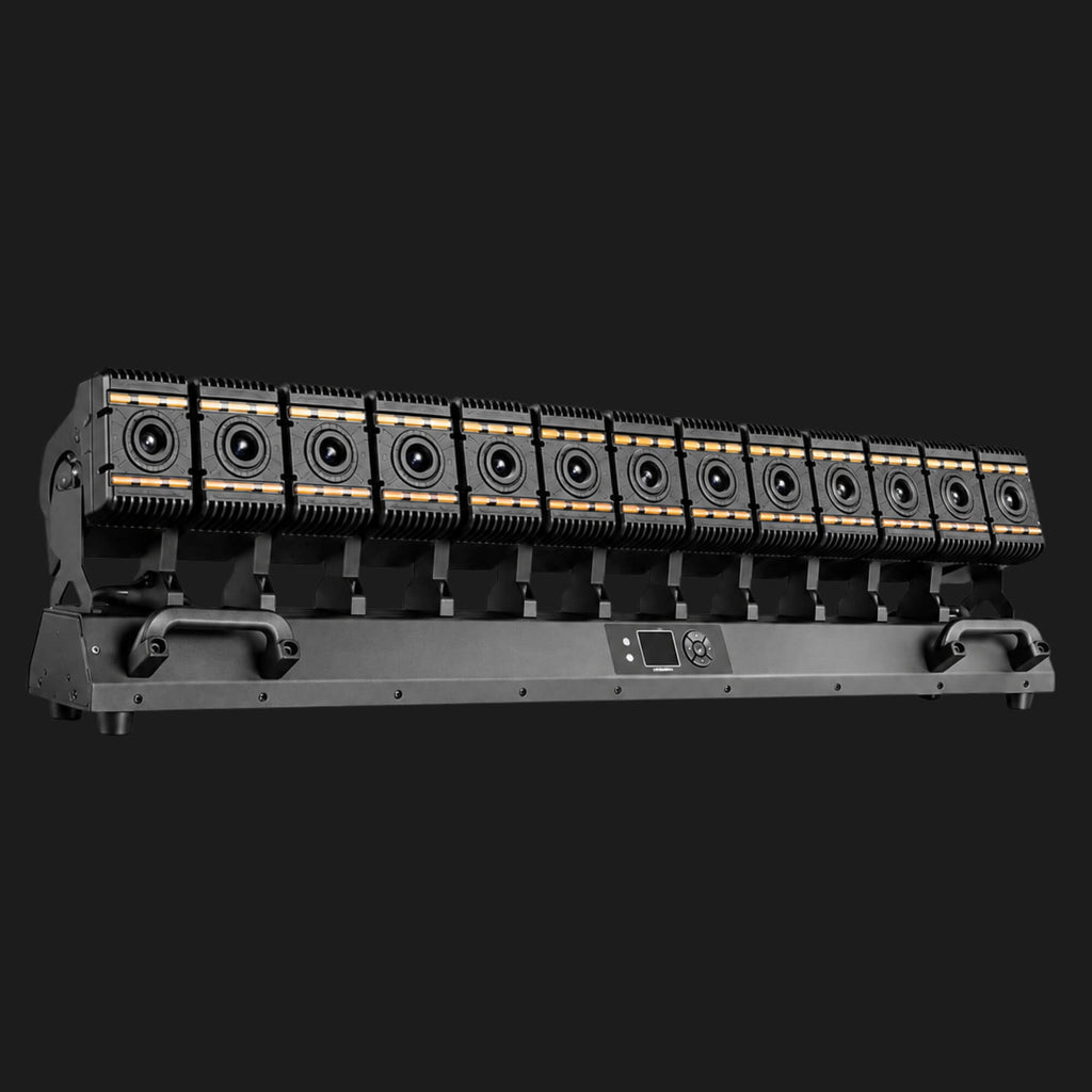 BS4 12-Head RGB Laser Effect Bar – Motorized Y-Axis