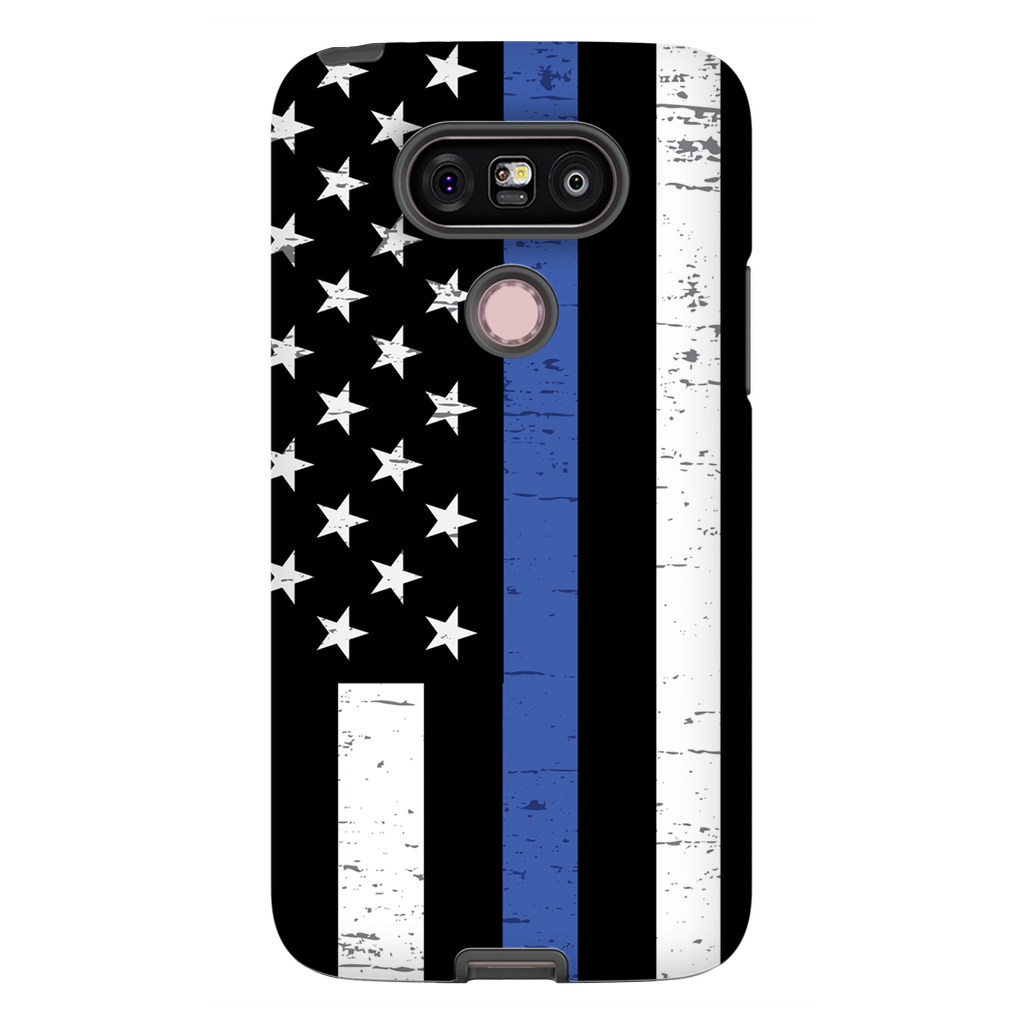 Thin Blue Line Phone Cases