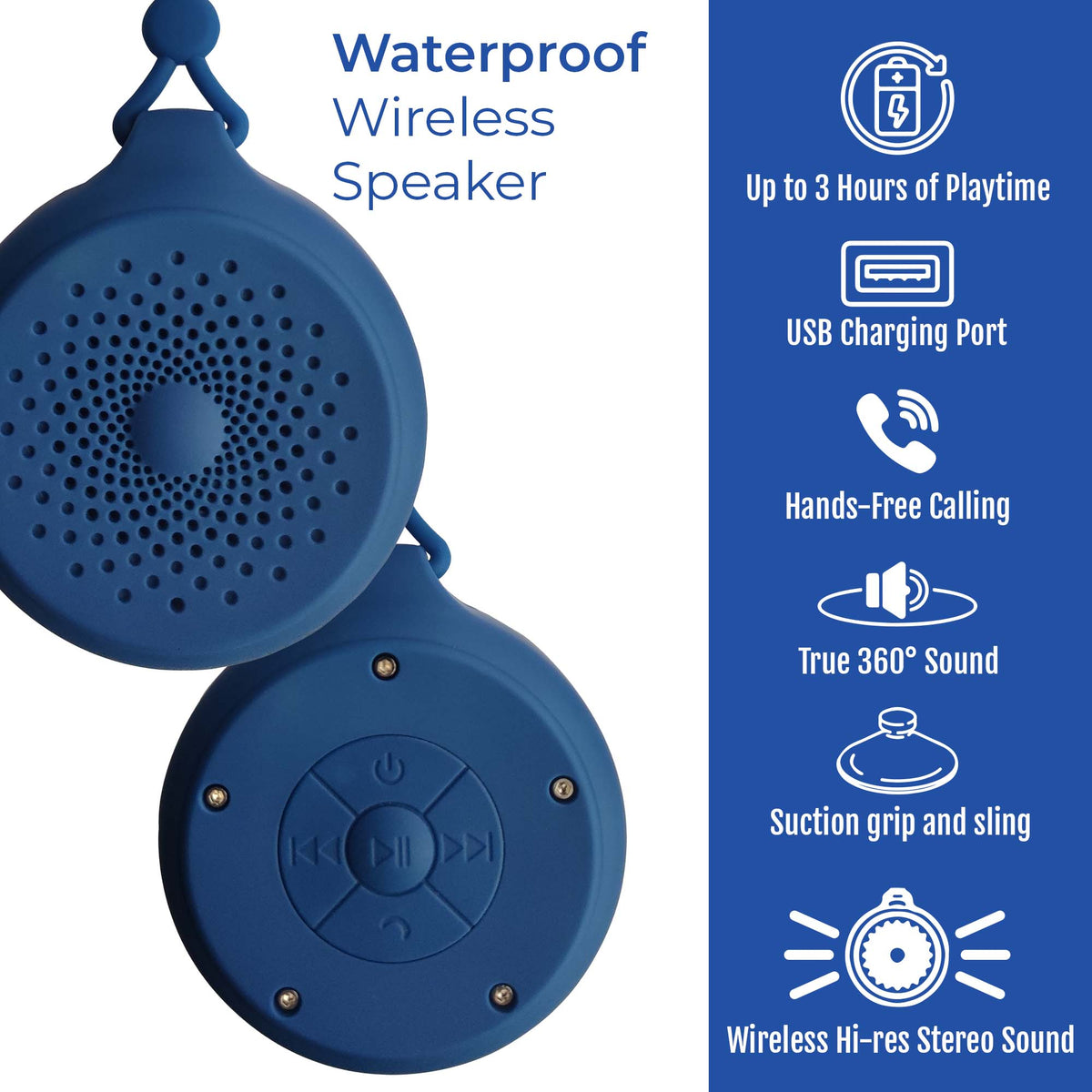 Ambient Lantern Speaker + Waterproof Wireless Speaker
