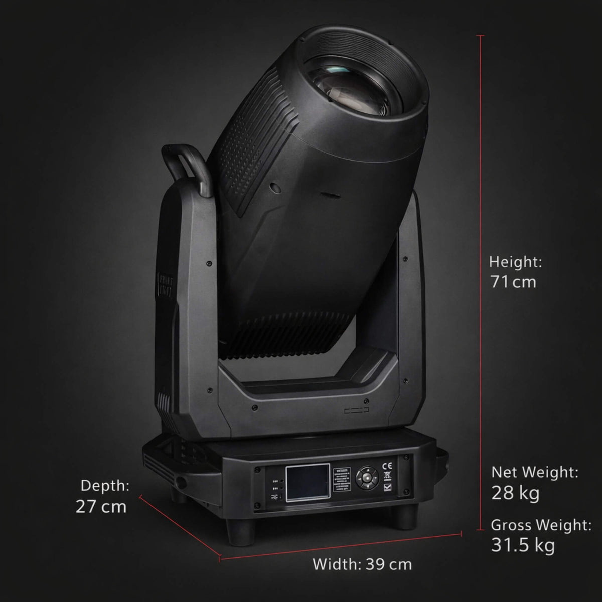 F12 600W LED Moving Head Profile Light with CMY and Framing