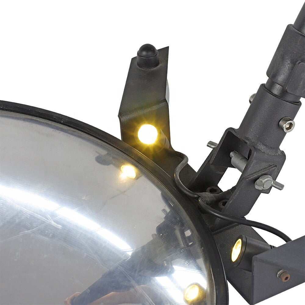 Gold Hunter MK led lighted stainless steel telescoping inspection