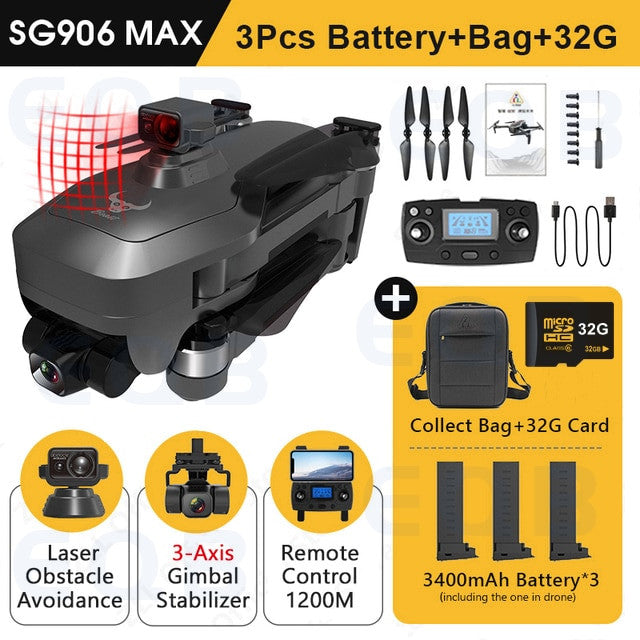 Professional 4K Camera Obstacle Quadcopter 5G FPV Professional Drones