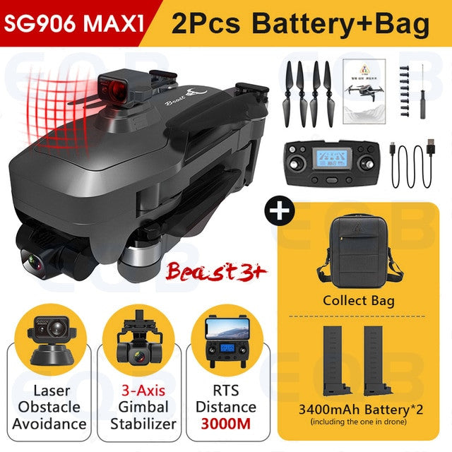 Professional 4K Camera Obstacle Quadcopter 5G FPV Professional Drones