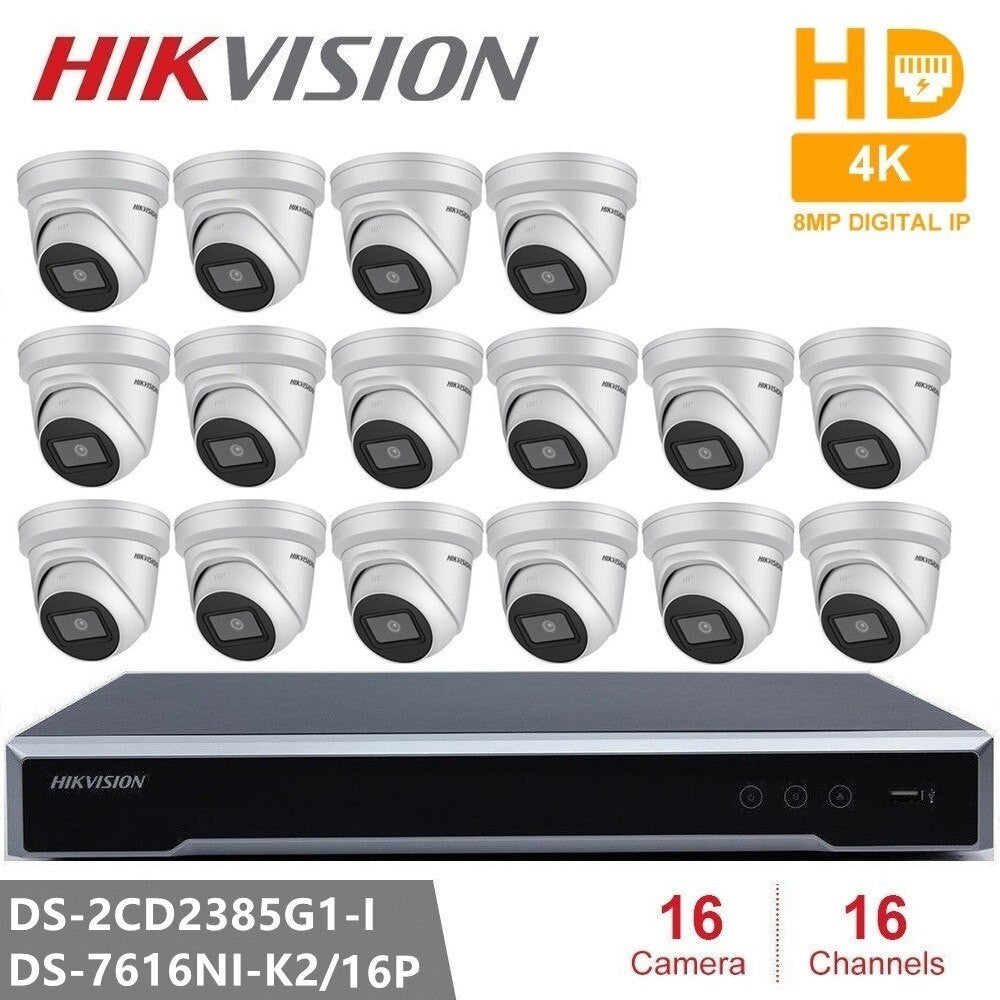 Hikvision Home CCTV Kits 8MP IP Camera DS-2CD2385G1-I Security Camera