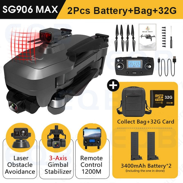 Professional 4K Camera Obstacle Quadcopter 5G FPV Professional Drones