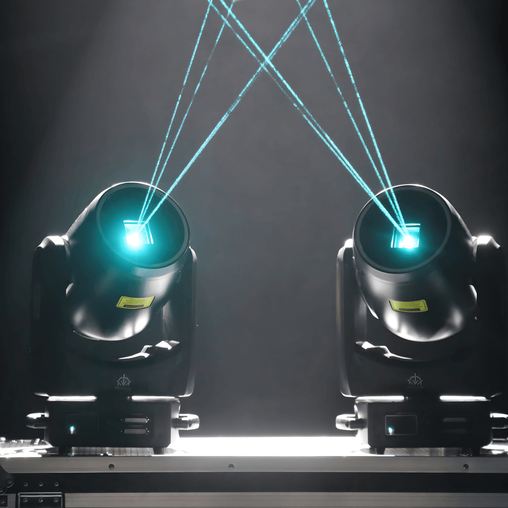 M20 RGB Moving Head Laser DMX ILDA 5W 10W LED Halo