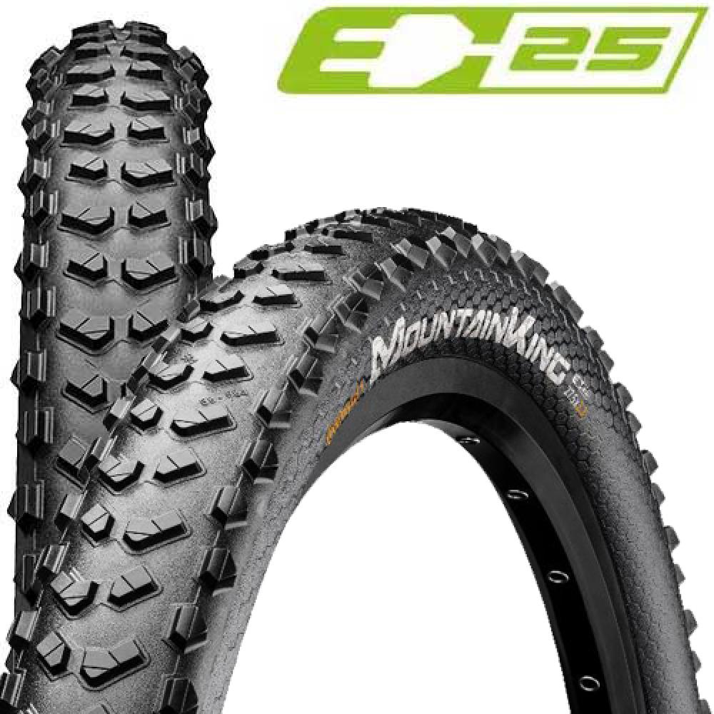 Continental Mountain King 2.3 Drahtreifen 26x2,3 Zoll Schwarz
