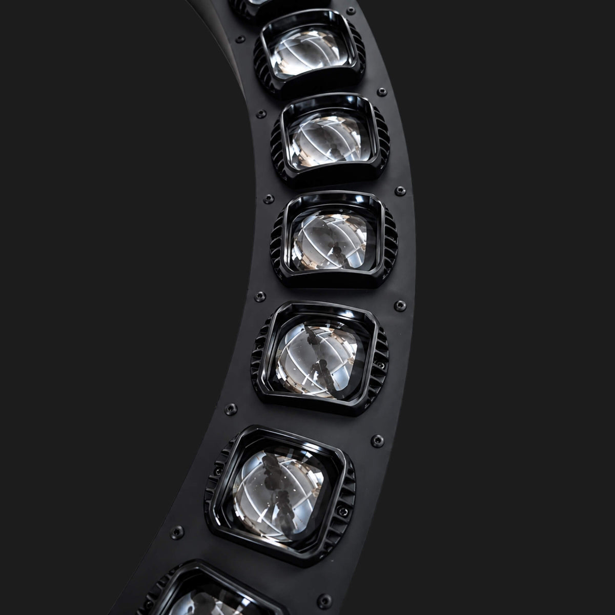 N7 RGBW Kinetic Ring Light – 51×20W LEDs with 212CH DMX