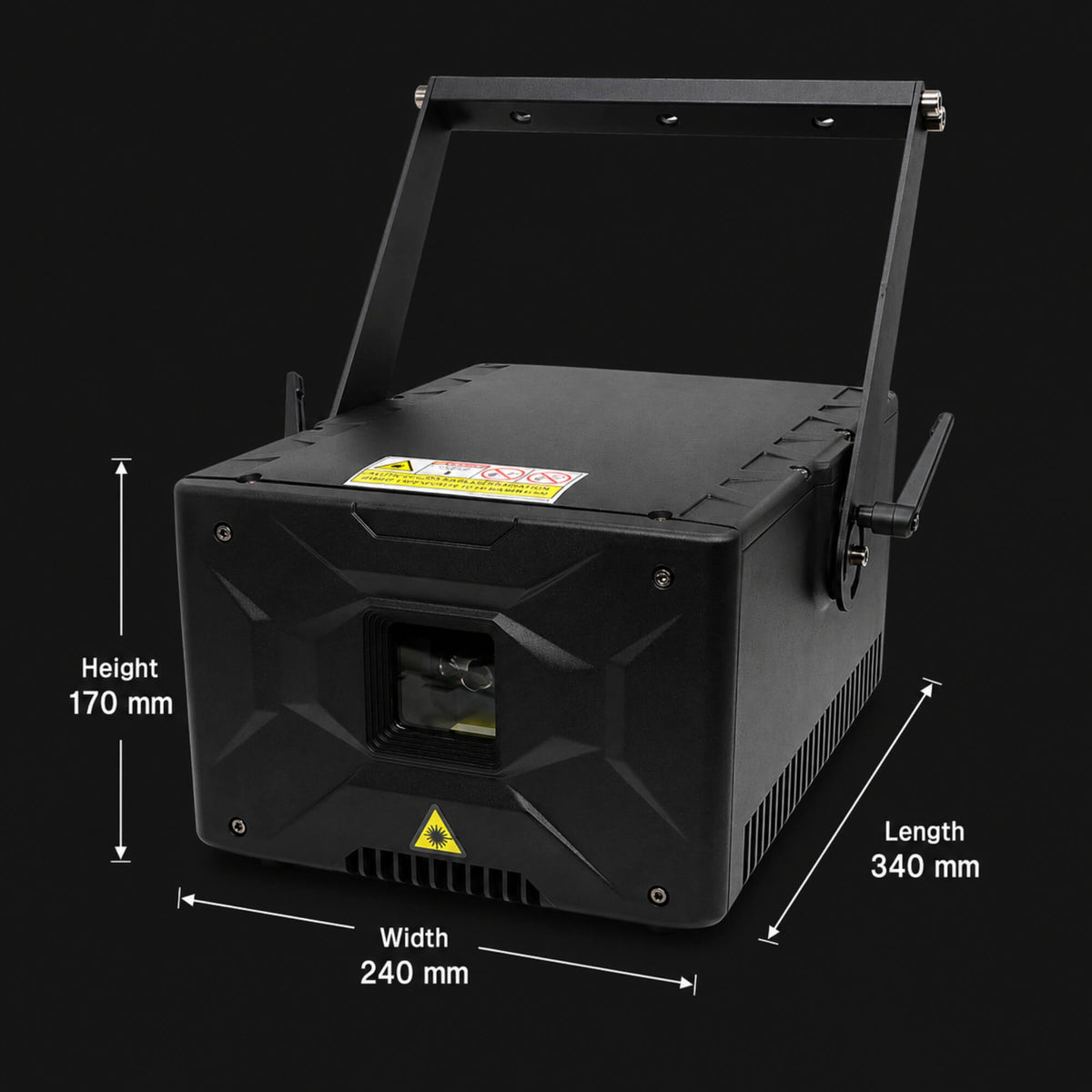 O6 APP Outdoor RGB Laser Mapping Projector 8W/10W/15W