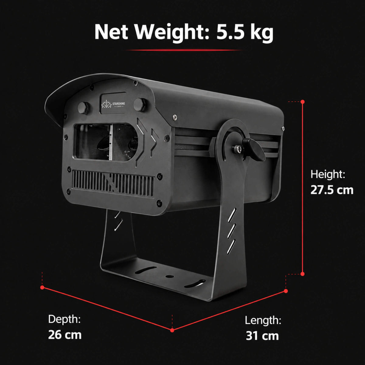 O7 DMX IP65 Outdoor Starry Sky Laser Light 6W for Gardens