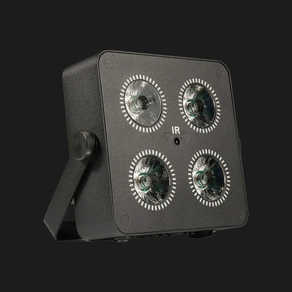 P7 4x18W Battery Par Light with Wireless DMX and WiFi App Control