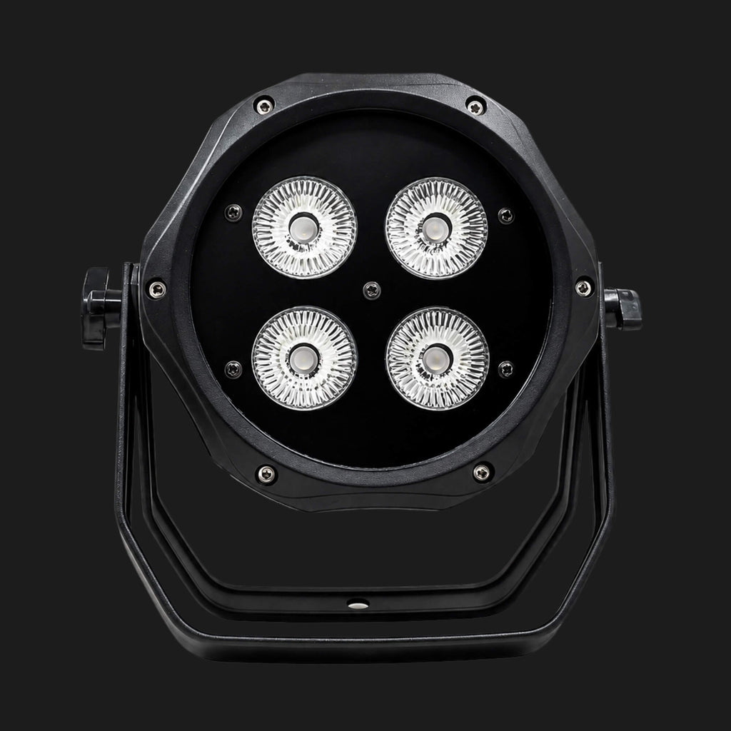 P8 DMX Waterproof LED Par Light 4x18W RGBWA+UV for Stage & DJ