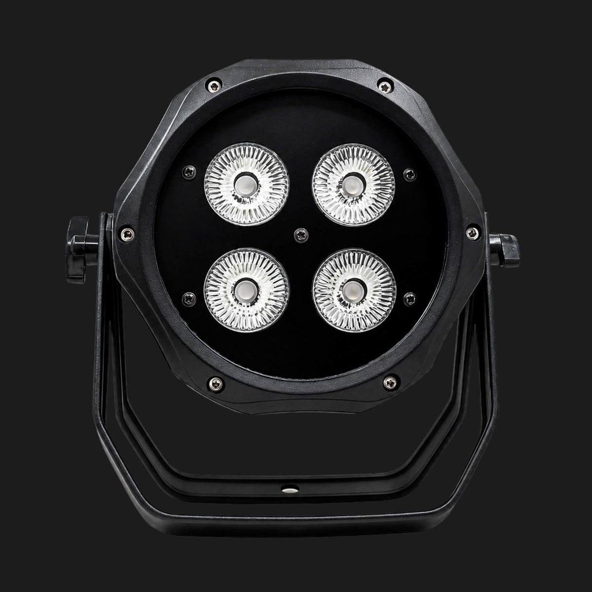 P8 DMX Waterproof LED Par Light 4x18W RGBWA+UV for Stage & DJ
