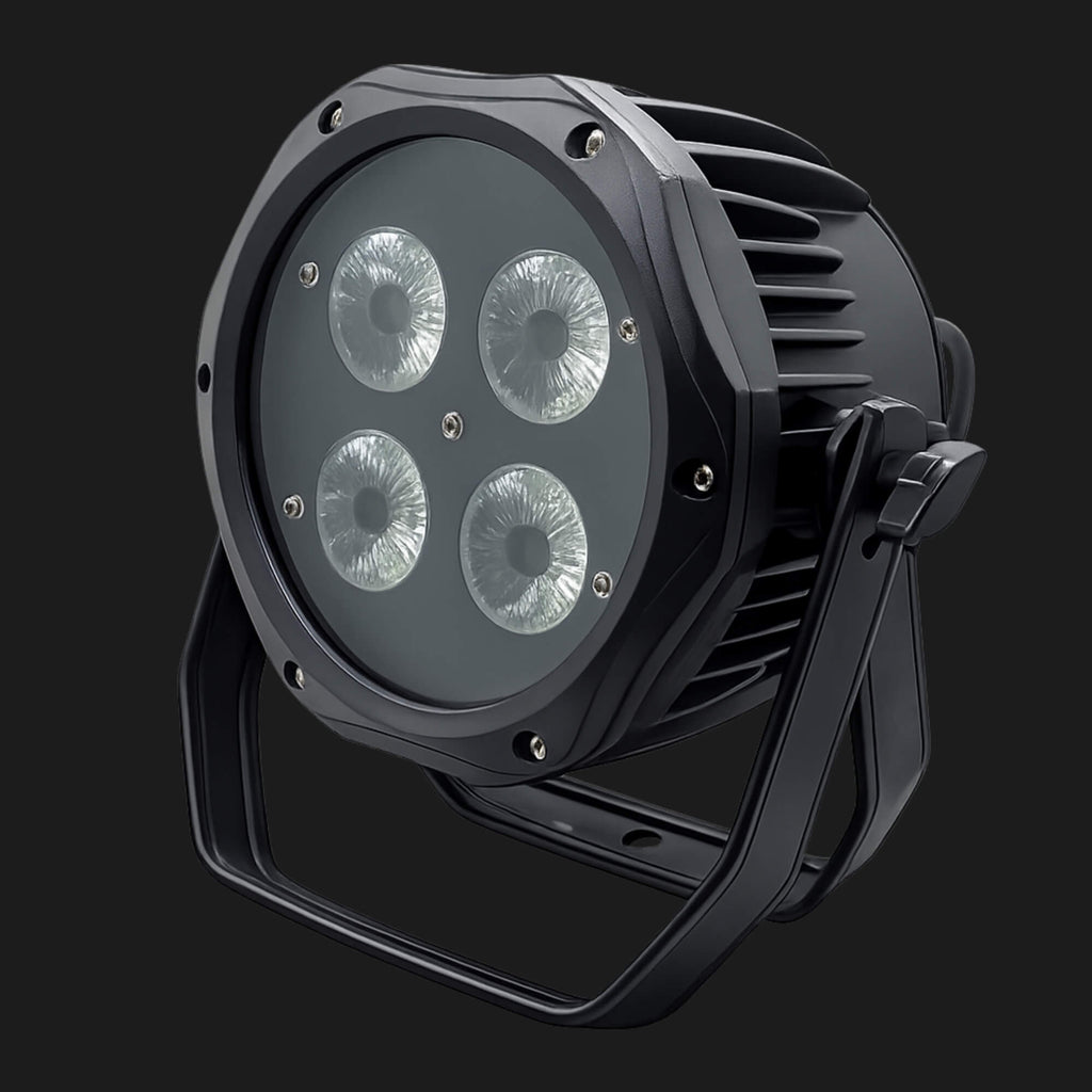 P8 DMX Waterproof LED Par Light 4x18W RGBWA+UV for Stage & DJ