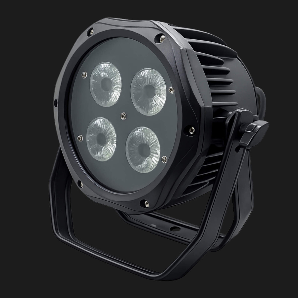 P8 DMX Waterproof LED Par Light 4x18W RGBWA+UV for Stage & DJ
