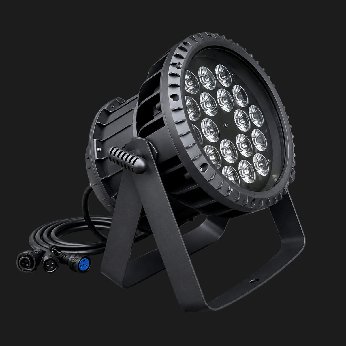 P9 8CH DMX Outdoor Waterproof LED Par Light 18 × 10W RGBW 180W