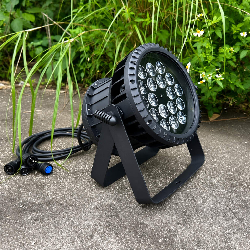 P9 8CH DMX Outdoor Waterproof LED Par Light 18 × 10W RGBW 180W