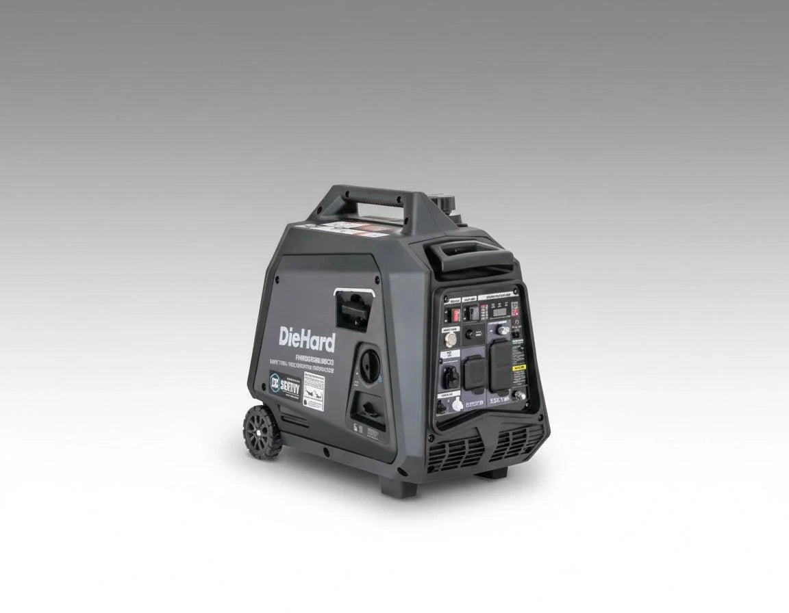 DieHard 5000W Dual Fuel Inverter Generator with Remote Start, CO Alert & Parallel Capability