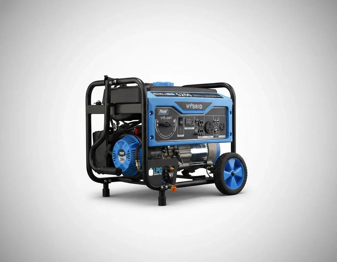 7750/6250 Watt (Gas) 7500/6000 Watt (LP) Dual Fuel Generator PG7750B