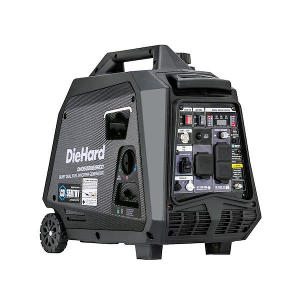 DieHard 5000W Dual Fuel Inverter Generator with Remote Start, CO Alert & Parallel Capability
