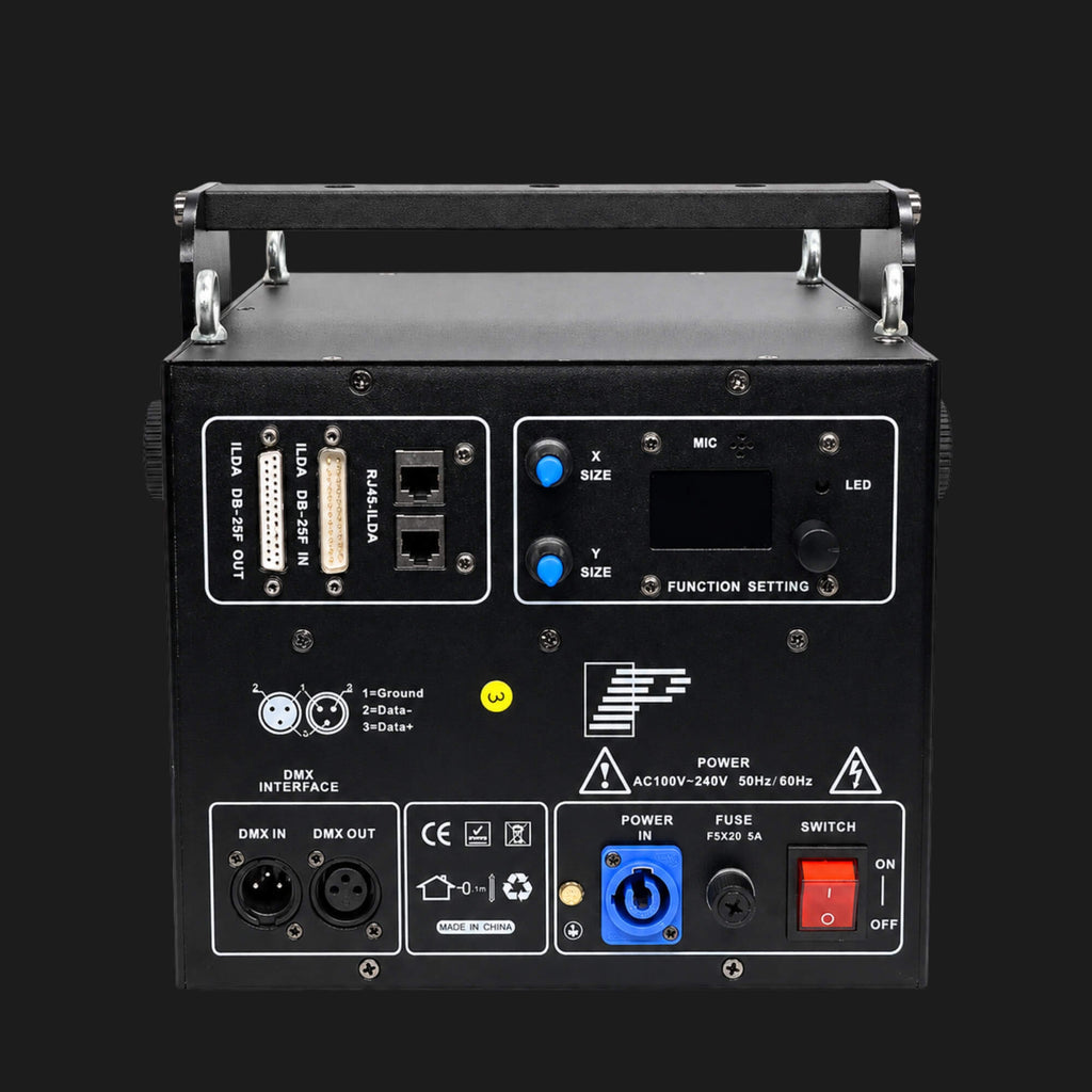 Z8 ILDA DMX RGB Laser Projector 10W-20W for DJ Club Shows