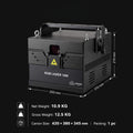 Z8 ILDA DMX RGB Laser Projector 10W-20W for DJ Club Shows